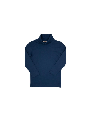 Tatum's Turtleneck (unisex) - Nantucket Navy