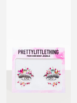 Prettylittlething Sweet Dreamer Face Jewels