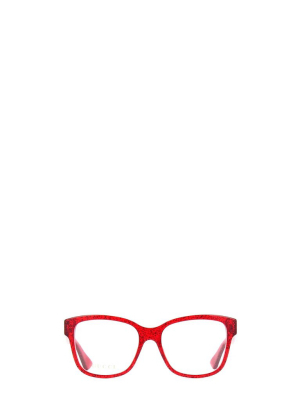 Gucci Eyewear Square Frame Glasses