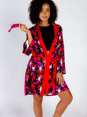 The Peelin' Goods | Womens Banana Lips Kimono