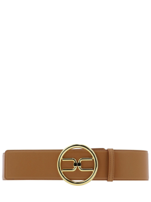 Elisabetta Franchi Logo Buckle Belt