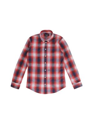 Dsquared2 Kids Check Print Shirt