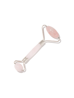 Rose Quartz Soothing Face-massage Roller