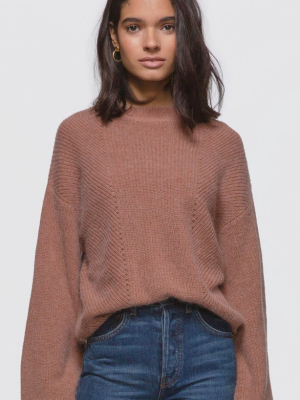 Lisa Ribbed Knit Cozy Sweater