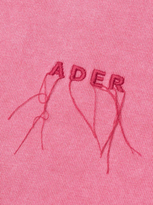 Ader Error Needle Logo Layered T-shirt - Red