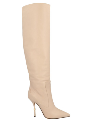Dolce & Gabbana Thigh-high Stiletto Boots