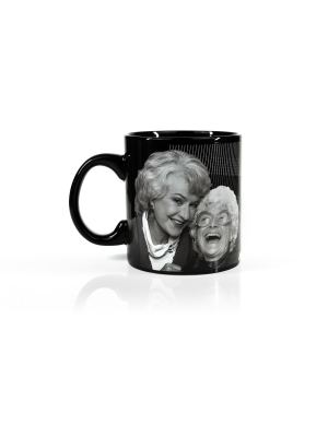 Just Funky The Golden Girls Coffee Mug | Golden Girls Laughing Cast | Holds 20 Ounces