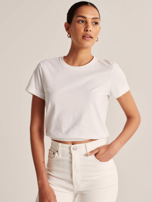 Cinched Hem Tee