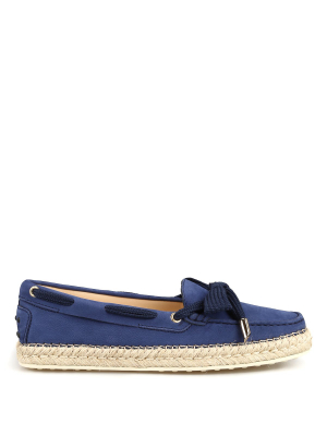 Tod's Braided Sole Gommini Loafers