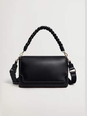 Twisted Strap Crossbody Bag