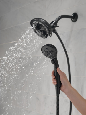 Delta Faucet 58471-pk Delta 58471-pk Universal Showering 2.5 Gpm Multi Function 2-in-1 In2ition Shower Head And Hand