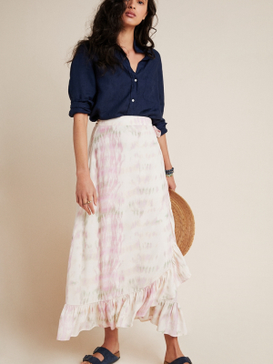 Dolan Collection Mae Tie-dyed Midi Skirt