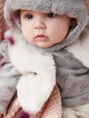 Faux Fur Vest Baby Teddy