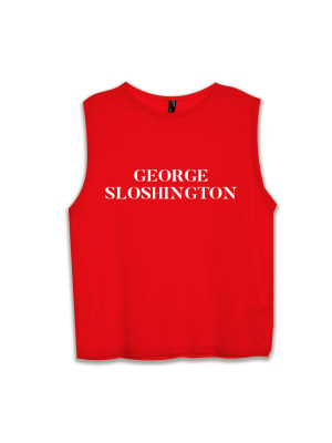 George Sloshington [women's Muscle Tank]