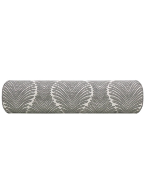 The Bolster Musgrove Chenille Charcoal Pillow