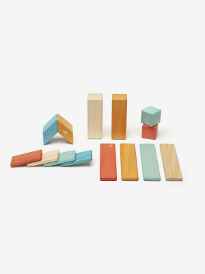 Magnetic Building Blocks - 14 Piece Set - Sunset