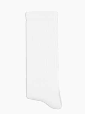 Plain White Tube Socks