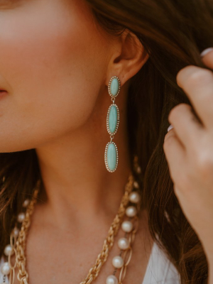 Virginia Earrings | Turquoise