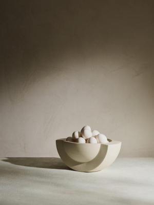 Saturn Ceramic Bowl In Sand