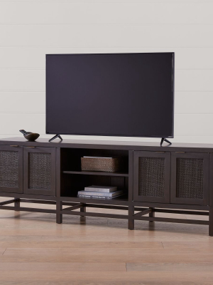 Blake 85" Carbon Mahogany Media Console