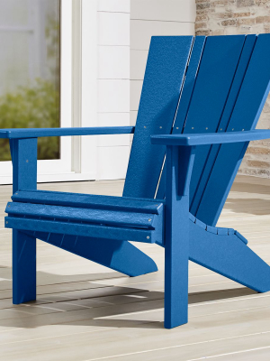 Vista Ii Pacific Blue Adirondack Chair