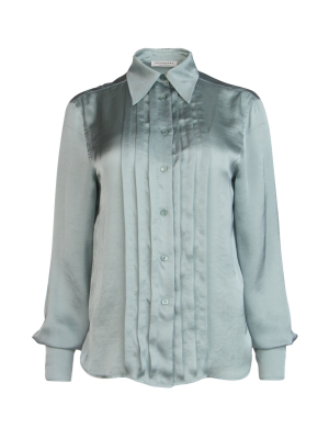 Philosophy Di Lorenzo Serafini Pleated Long-sleeve Shirt