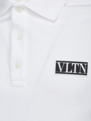 Valentino Vltn Tag Polo Shirt