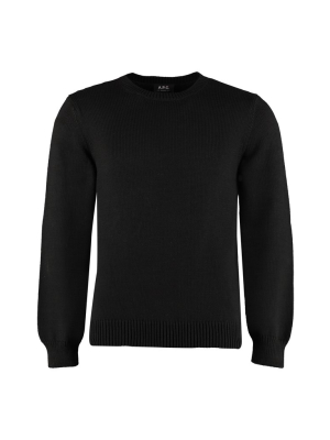 A.p.c. Crewneck Long-sleeve Sweatshirt