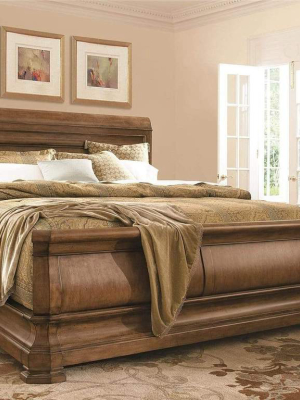 Alchemy Living Le Rue Harrison Leah Bed Complete King - Brown