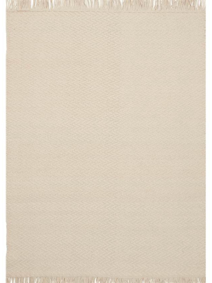 Idun White Area Rug By Linie Design