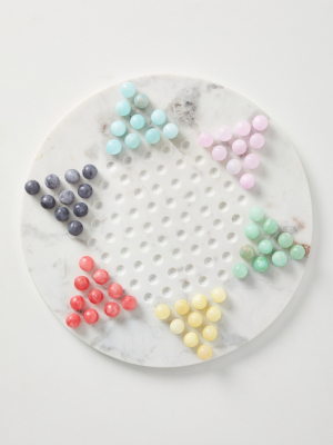 Marble Chinese Checkers Game