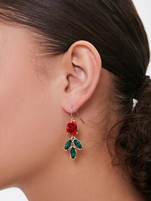 Floral Drop Earrings