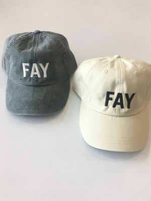 Fay Baseball Cap