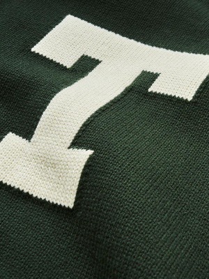 Tulane Letter Sweater