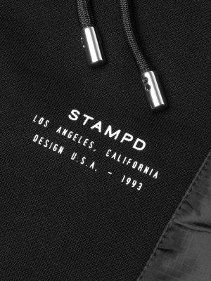 Stampd Stacked Puffer Sweatpant - Black