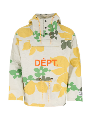 Gallery Dept. Logo Print Hooded Jacket