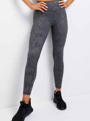 Python (charcoal) 7/8 Legging