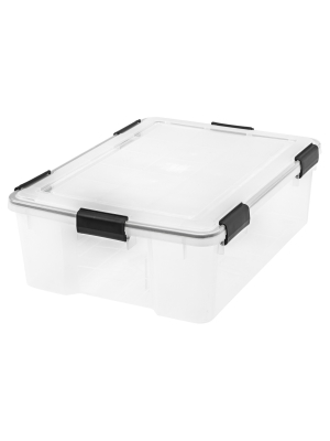 Iris Weathertight Plastic Storage Bin