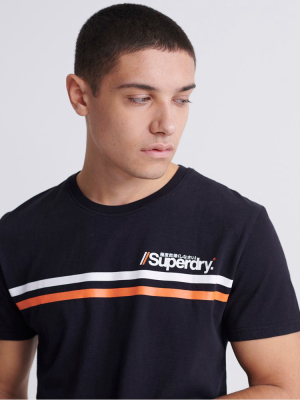 Core Logo Sport Stripe T-shirt