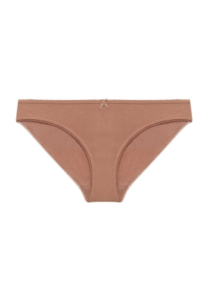 Eberjey Pima Goddess Everyday Bikini Mocha