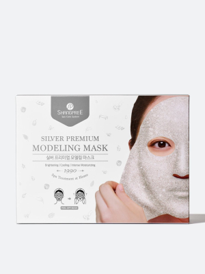 Silver Premium Modeling "rubber" Mask - Set Of 5