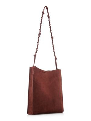 Grande Tangle Suede Tote