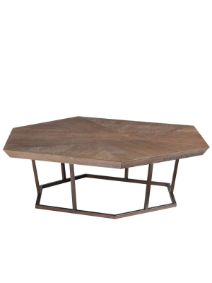 Alchemy Living Gallery Indulge Cocktail Table - Brown