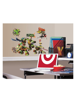 30 Teenage Mutant Ninja Turtles Peel And Stick Giant Wall Decals - Roommates