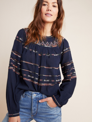 Harmony Embroidered Blouse