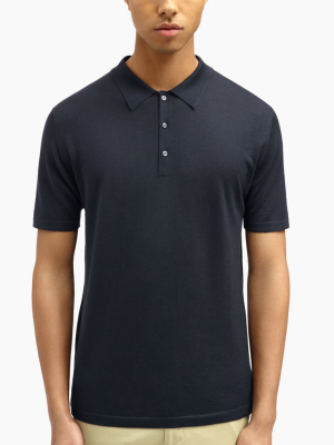 Loreto 1.0 Short Sleeve Wool And Cashmere Unisex Polo Shirt