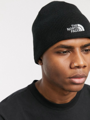 The North Face Bones Recycled Beanie In Black