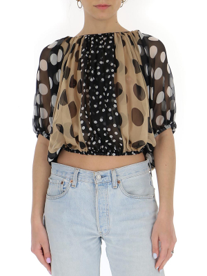 Dolce & Gabbana Polka Dot Blouse