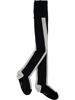 Molo Graphic Tights - Black