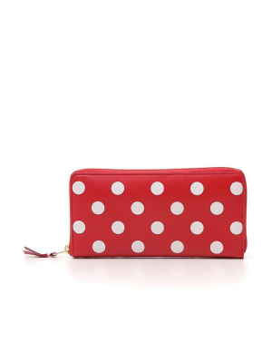 Comme Des Garçons Wallet Polka-dot Wallet